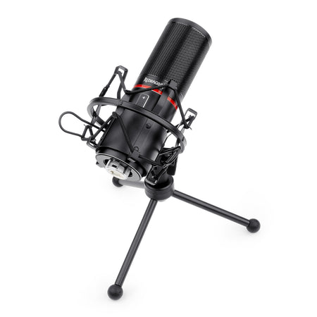 Image 4 for REDRAGON BLAZAR Cardioid USB Gaming Mic and Tripod - Black