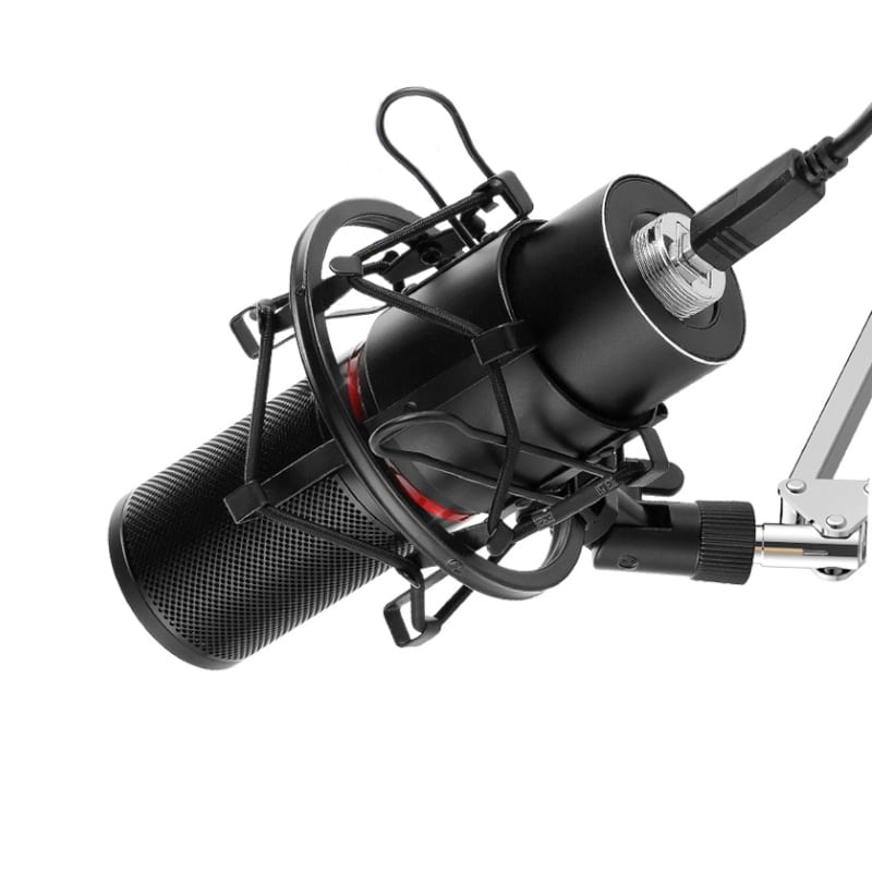 Image 3 for REDRAGON BLAZAR Cardioid USB Gaming Mic and Tripod - Black