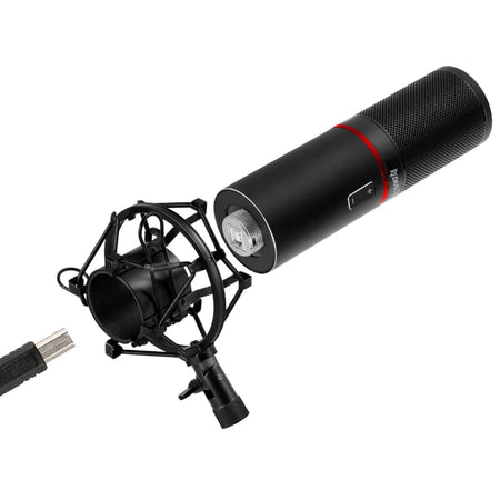 Image 4 for REDRAGON BLAZAR Cardioid USB Gaming Mic and Tripod - Black