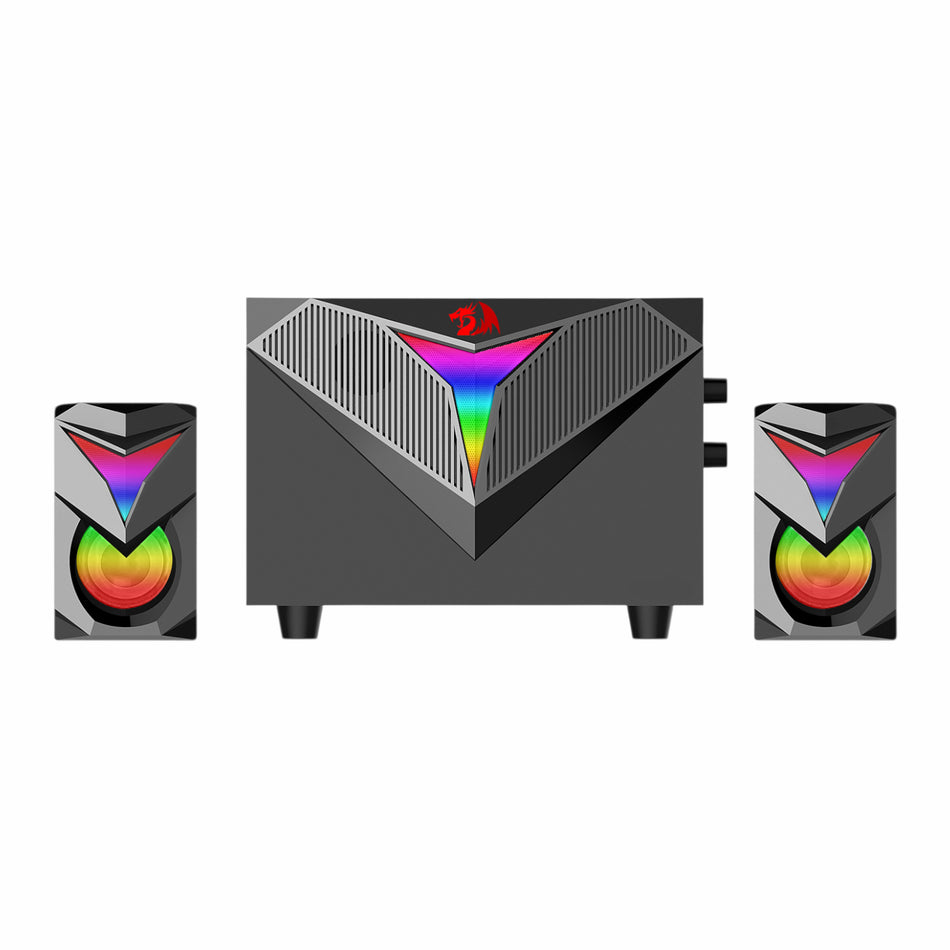 Image 2 for REDRAGON 2.1 Satellite Speaker TOCCATA RGB 11W Gaming Speaker - Black