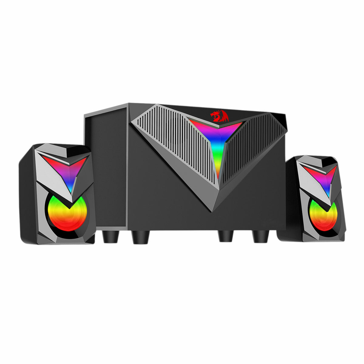 Image 4 for REDRAGON 2.1 Satellite Speaker TOCCATA RGB 11W Gaming Speaker - Black