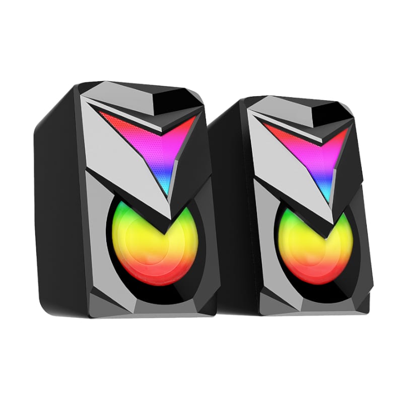 Image 4 for REDRAGON 2.1 Satellite Speaker TOCCATA RGB 11W Gaming Speaker - Black
