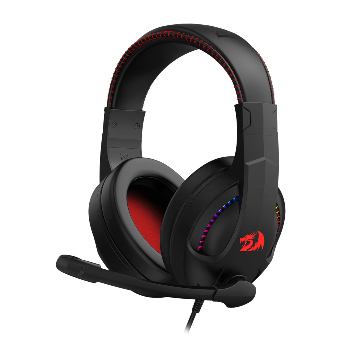 Image 1 for Redragon H211 CRONUS Surround Sound RGB Wired Gaming Headset - Black