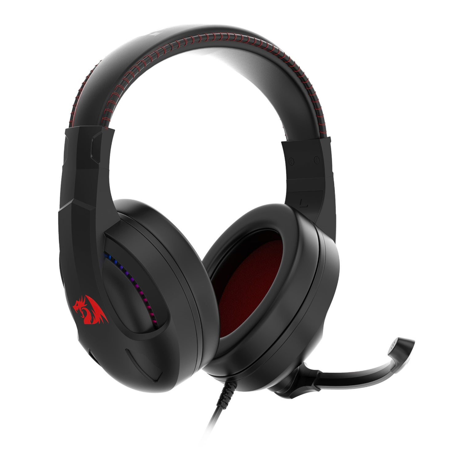 Image 2 for Redragon H211 CRONUS Surround Sound RGB Wired Gaming Headset - Black
