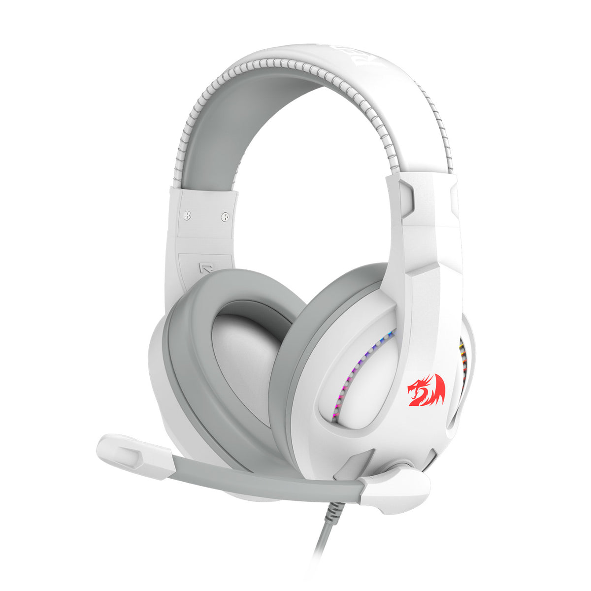Image 1 for Redragon H211 CRONUS Surround Sound RGB Wired Gaming Headset – White