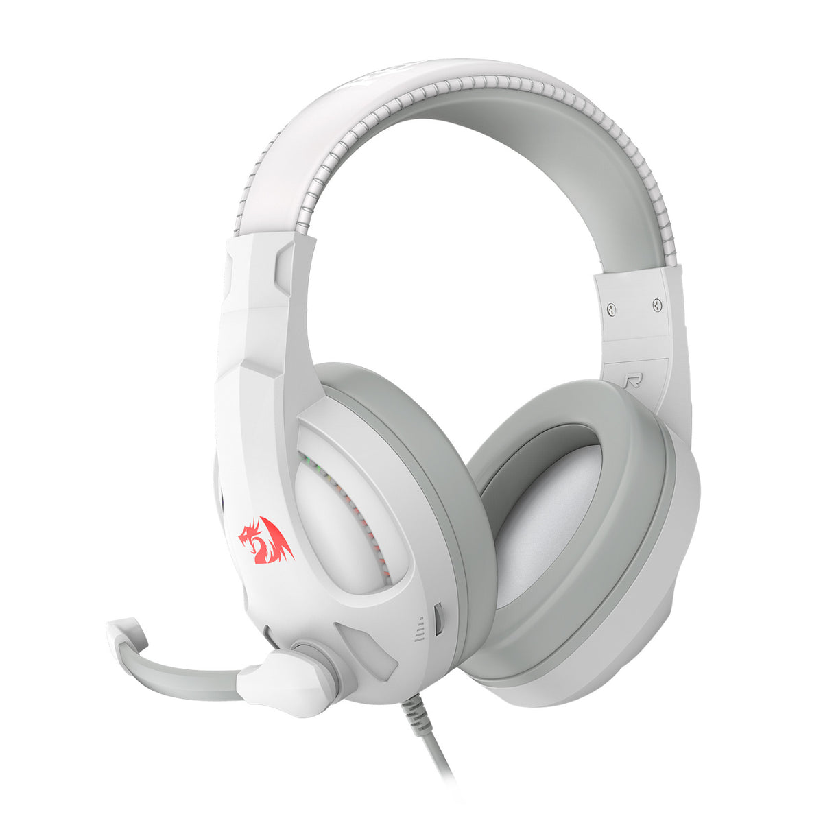 Image 4 for Redragon H211 CRONUS Surround Sound RGB Wired Gaming Headset – White