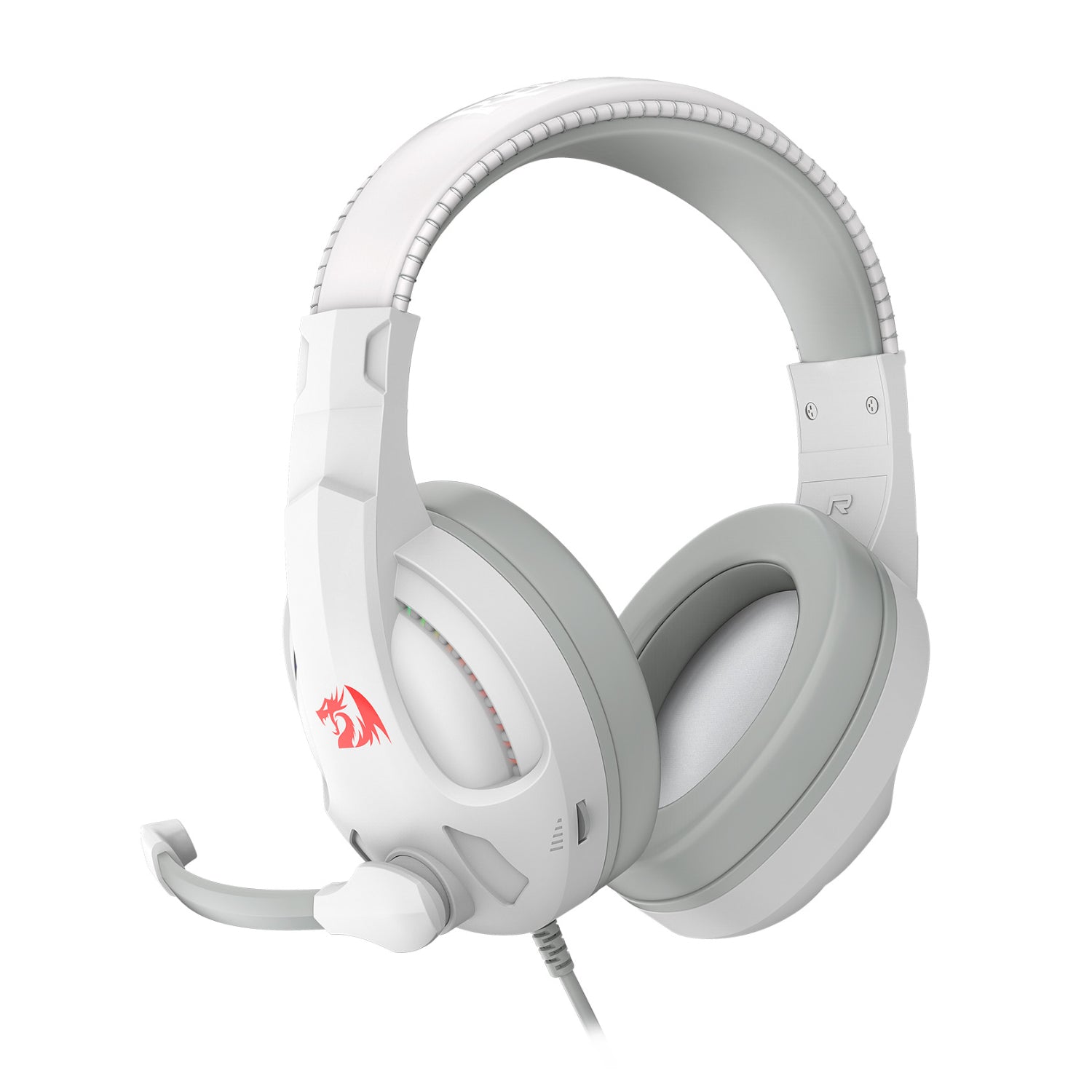 Image 4 for Redragon H211 CRONUS Surround Sound RGB Wired Gaming Headset – White