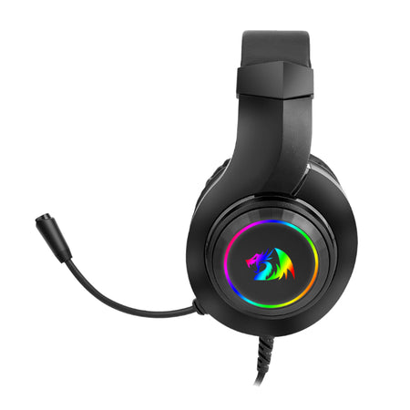 Image 4 for REDRAGON Over-Ear HYLAS Aux (Mic and Headset)|USB (Power Only)
RGB Gaming Headset - Black