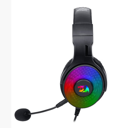 Image 2 for REDRAGON Over-Ear PANDORA USB (Power Only)|Aux (Mic and Headset) RGB Gaming Headset - Black