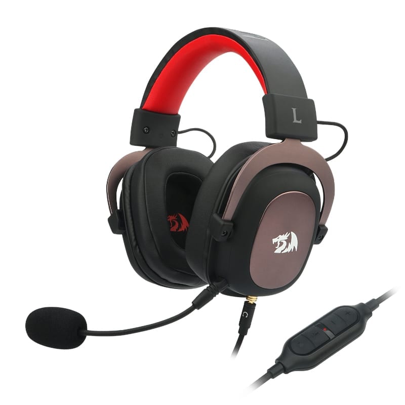 Image 1 for REDRAGON Over-Ear ZEUS 2 USB Gaming Headset - Black