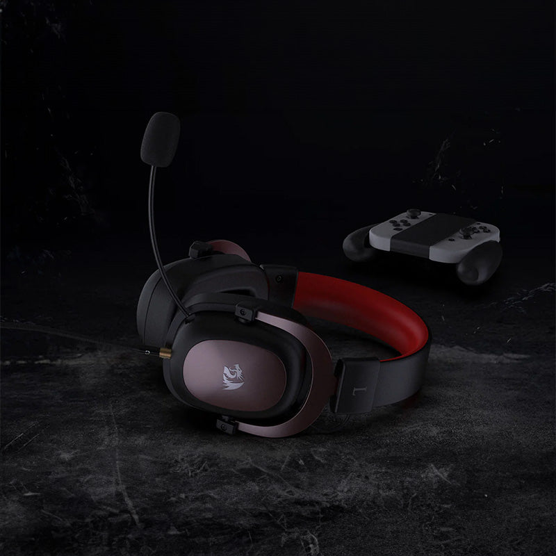 Image 7 for REDRAGON Over-Ear ZEUS 2 USB Gaming Headset - Black