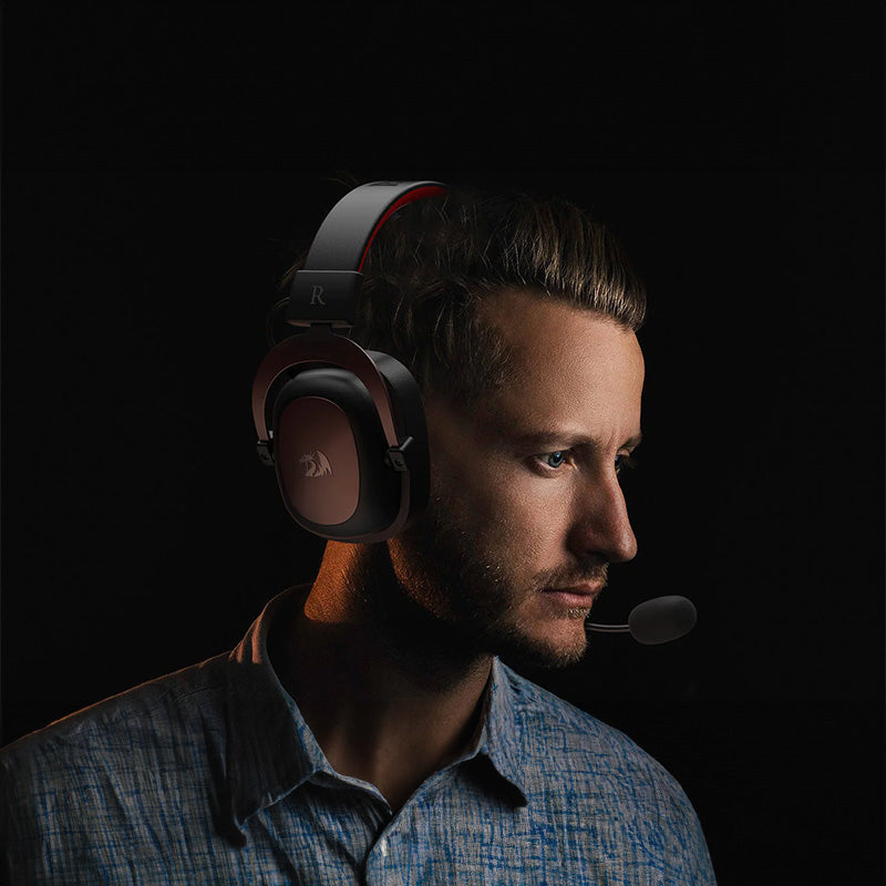 Image 8 for REDRAGON Over-Ear ZEUS 2 USB Gaming Headset - Black