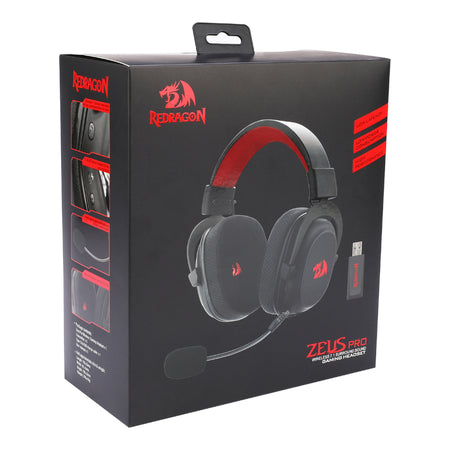 Image 7 for Redragon H510 ZEUS PRO 7.1 Surround Sound Wireless Gaming Headset – Black