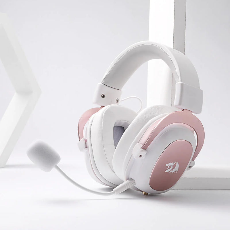 Image 5 for REDRAGON Over-Ear ZEUS 2 USB Gaming Headset - White
