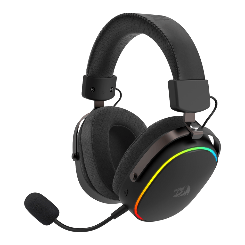 Image 1 for Redragon FURY WRS Over-Ear Wireless Gaming Headset - Black