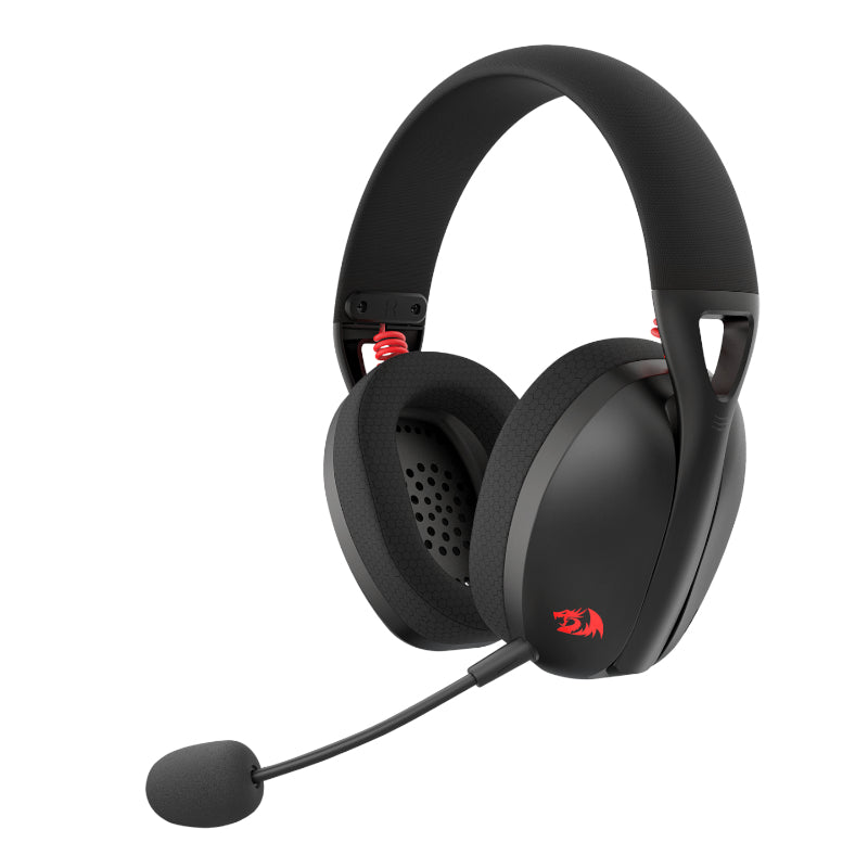 Image 1 for REDRAGON Over-Ear IRE BT5.2 Wireless Gaming Headset - Black