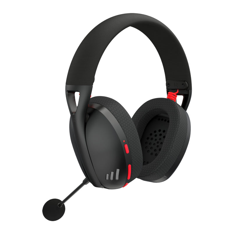 Image 3 for REDRAGON Over-Ear IRE BT5.2 Wireless Gaming Headset - Black