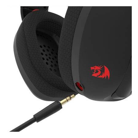 Image 4 for REDRAGON Over-Ear IRE BT5.2 Wireless Gaming Headset - Black