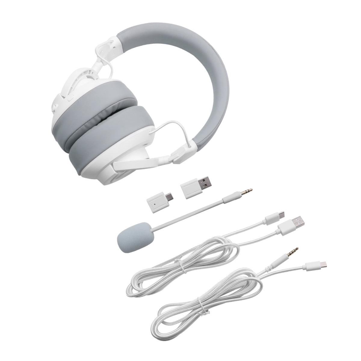 Image 7 for Redragon H889W SPECTRA PRO Over-Ear Wireless Headphones - White