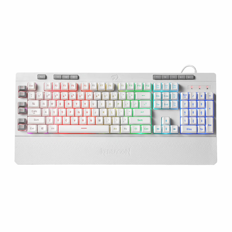 Image 1 for REDRAGON SHIVA Membrane Keyboard - White