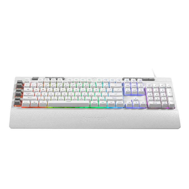 Image 2 for REDRAGON SHIVA Membrane Keyboard - White
