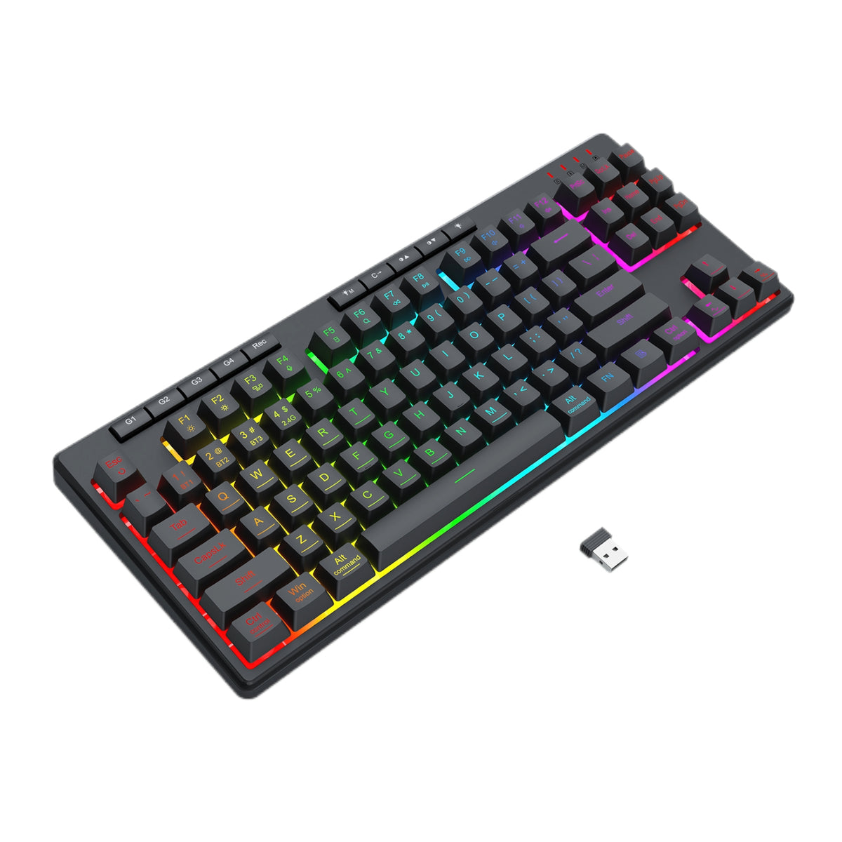 Image 4 for Redragon SHIVA PRO Wireless keyboard - Black