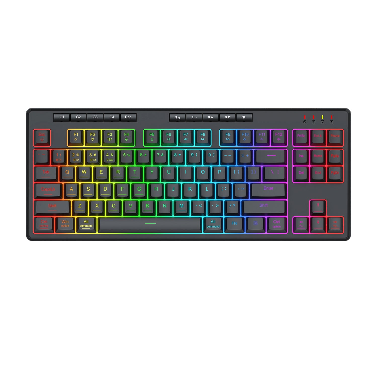 Image 1 for Redragon SHIVA PRO Wireless keyboard - Black