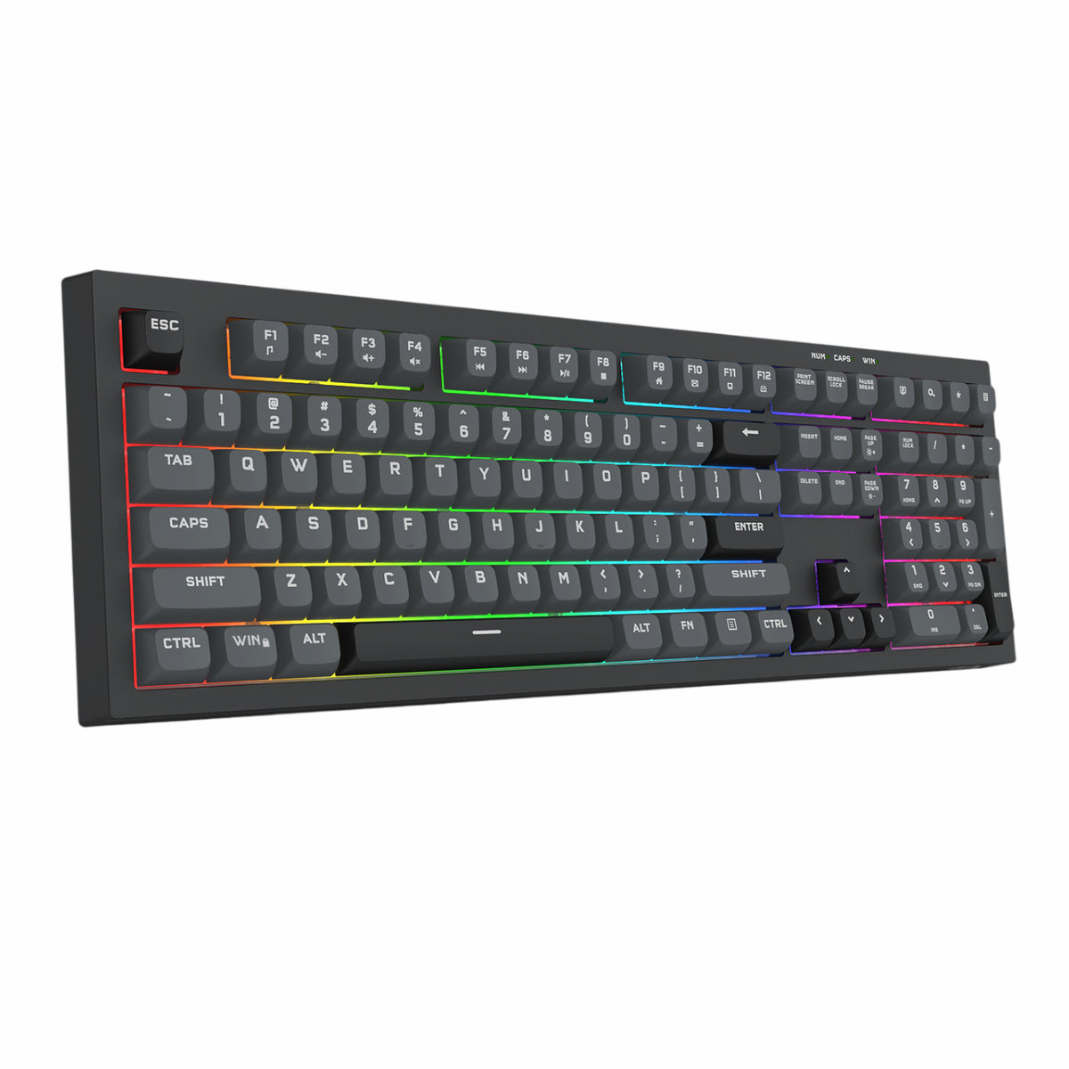 Image 3 for REDRAGON CRUX Membrane Gaming Keyboard - Black