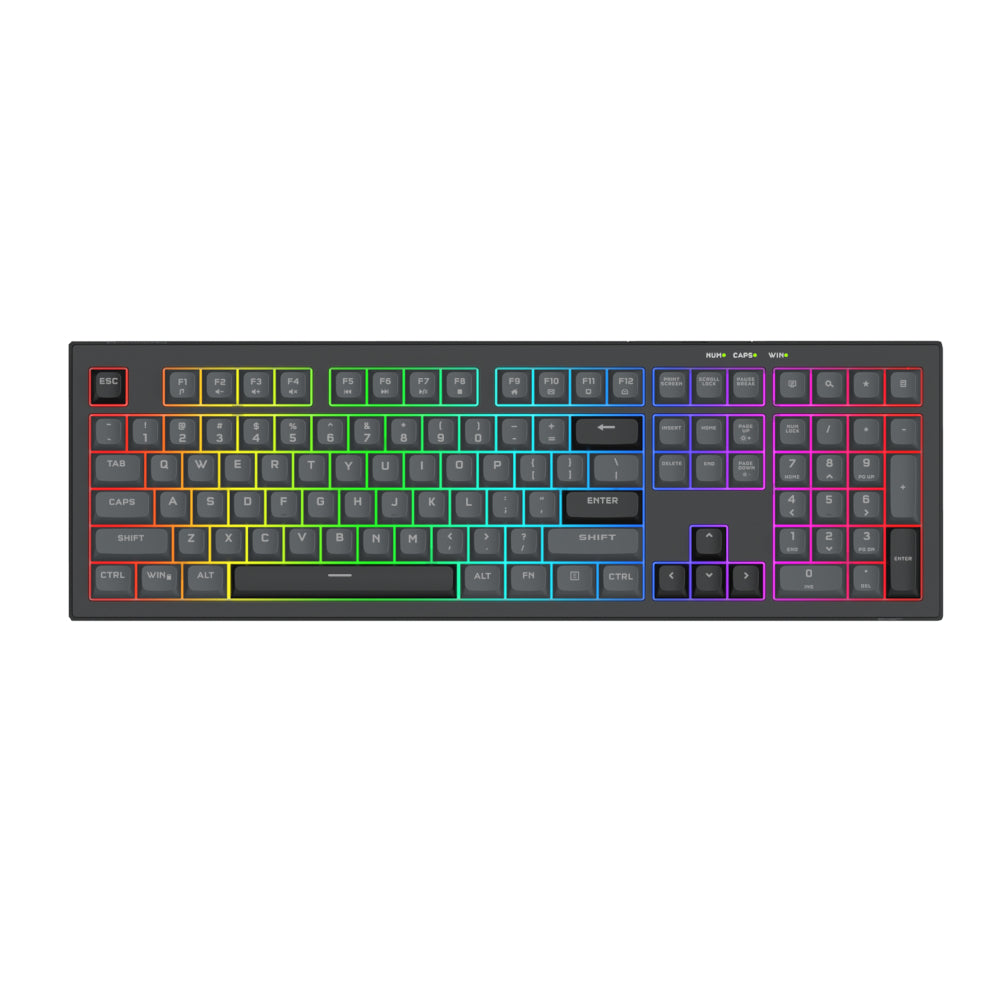 Image 1 for REDRAGON CRUX Membrane Gaming Keyboard - Black