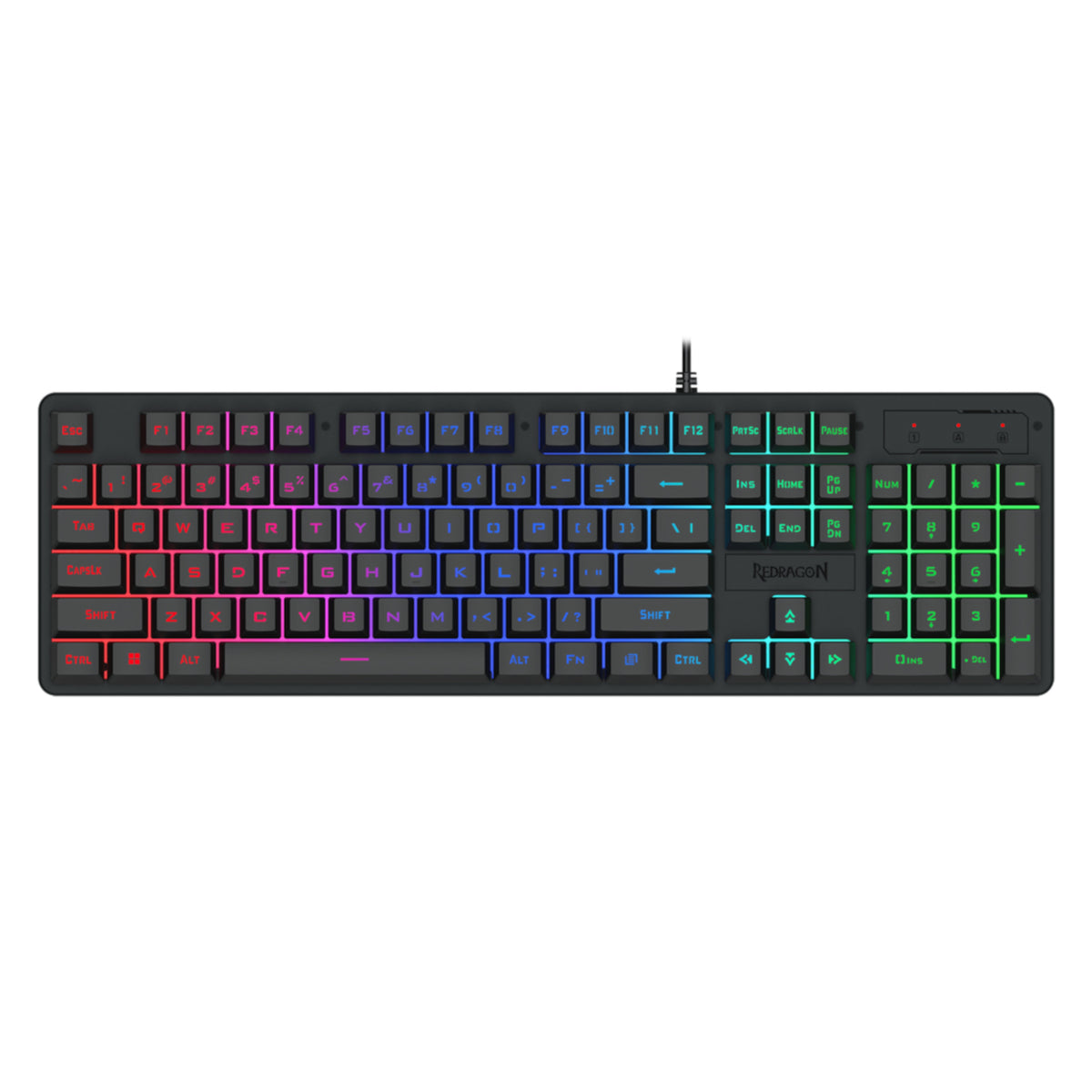 Image 1 for Redragon K521 RGB NETHERBANE 104-Key Membrane Gaming Keyboard