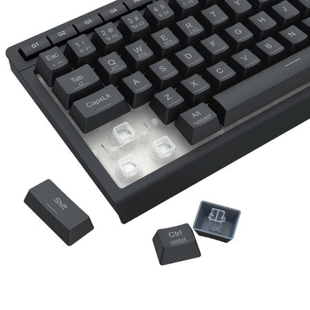 Image 9 for Redragon SHIVA K522 PRO RGB Wireless Gaming Keyboard- Black