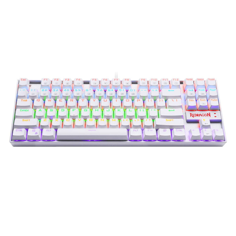 Image 3 for REDRAGON KUMARA Mechanical 87 Key|RGB Backlit Gaming Keyboard - White
