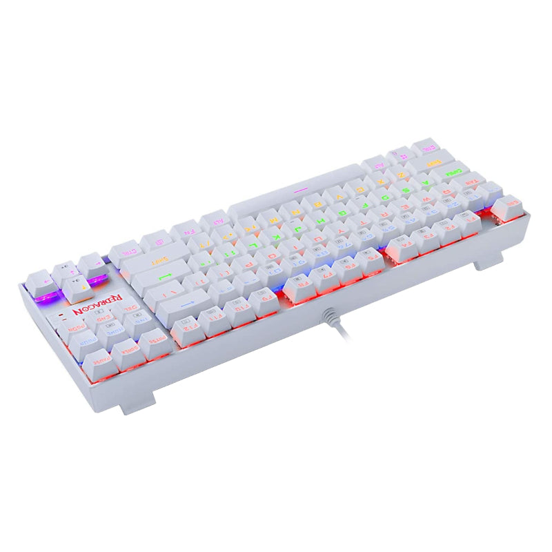Image 5 for REDRAGON KUMARA Mechanical 87 Key|RGB Backlit Gaming Keyboard - White