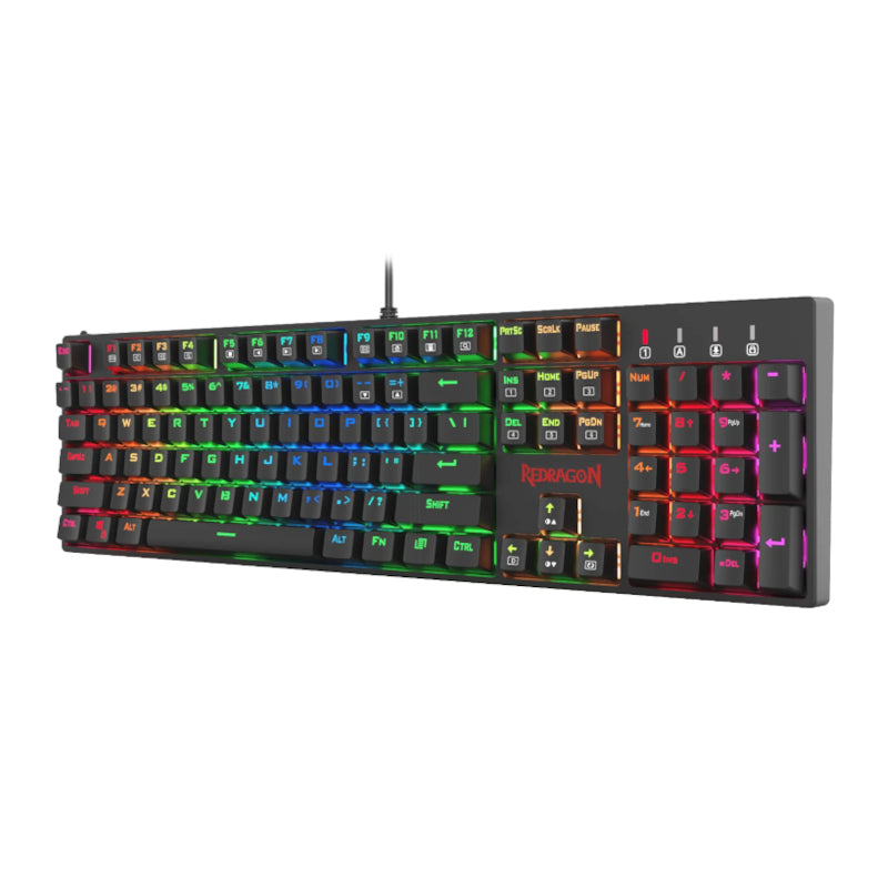 Image 1 for REDRAGON SURARA MECHANICAL RGB Gaming Keyboard - Black