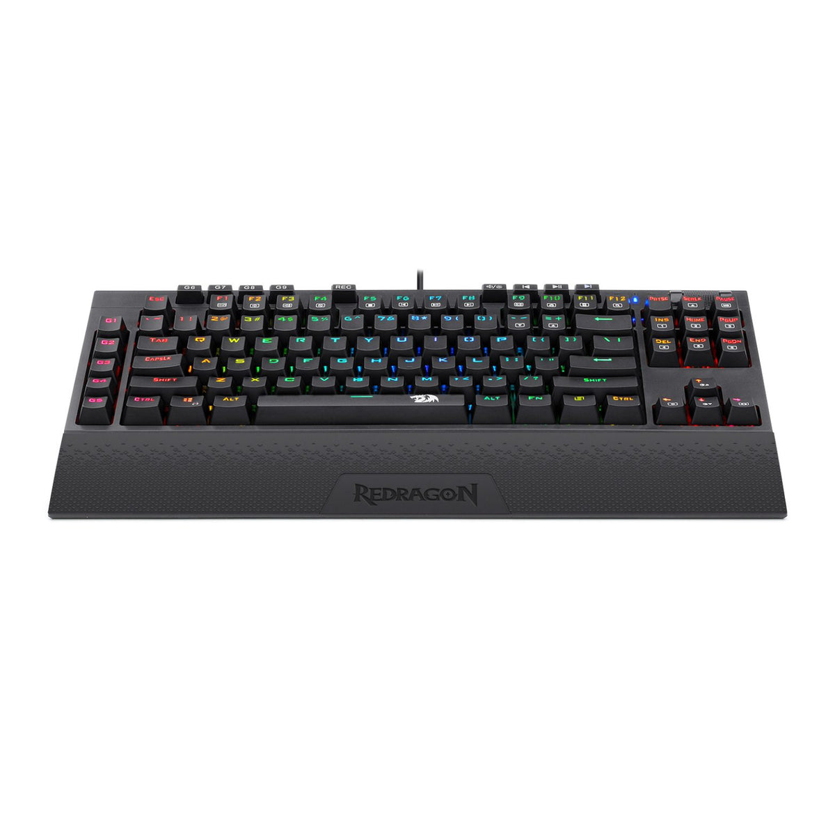 Image 4 for Redragon K588 RGB Pro BROADSWORD TKL Mechanical Wired Gaming Keyboard - Black