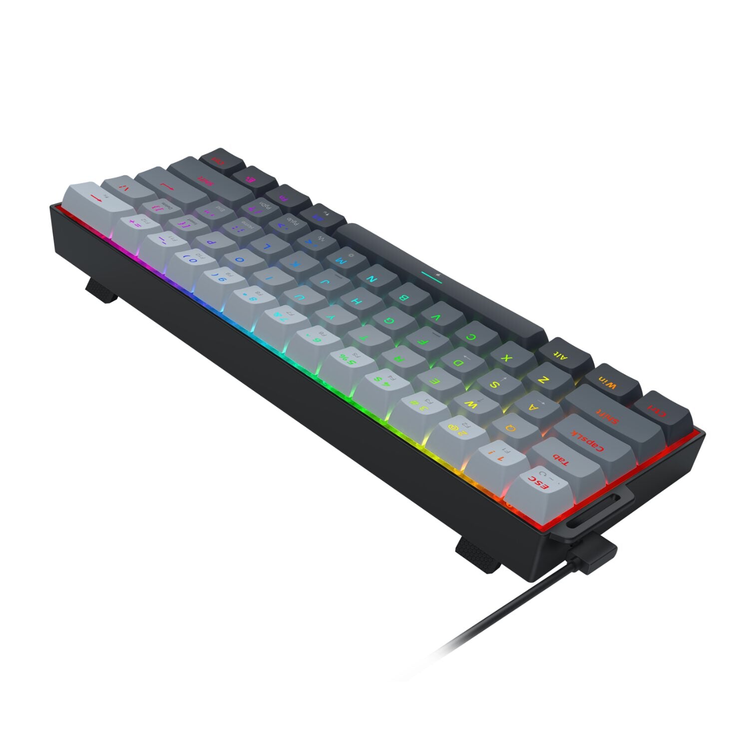 Image 5 for Redragon FIZZ Magnetic+ Wired 60% Gaming Keyboard