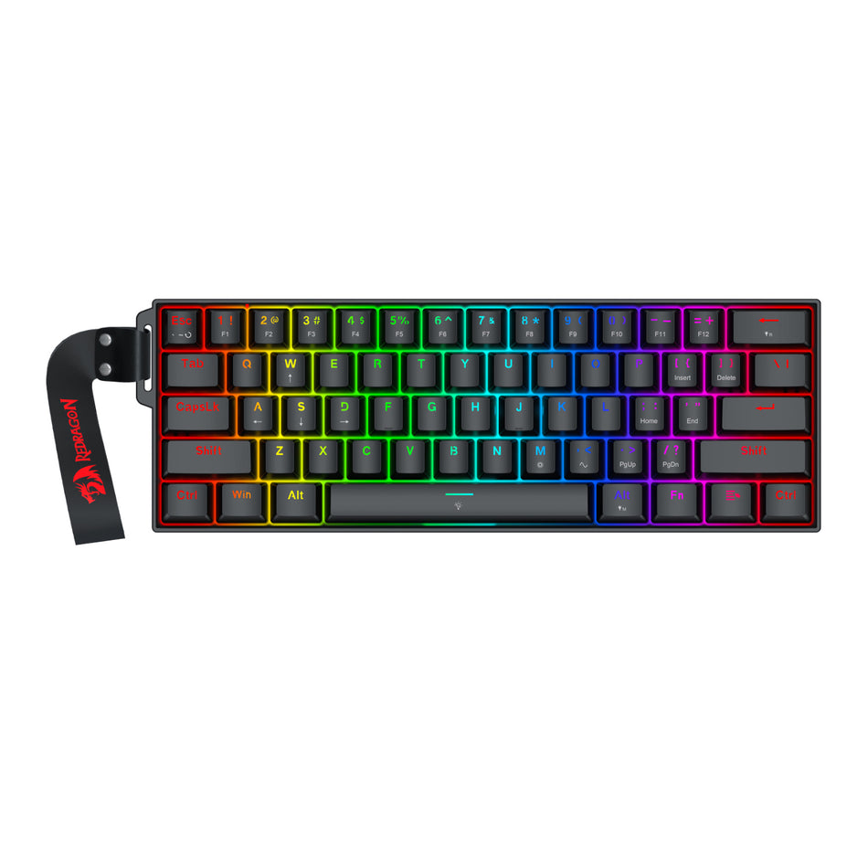 Image 1 for Redragon FIZZ Magnetic Plus 60% RGB Gaming Keyboard - Black