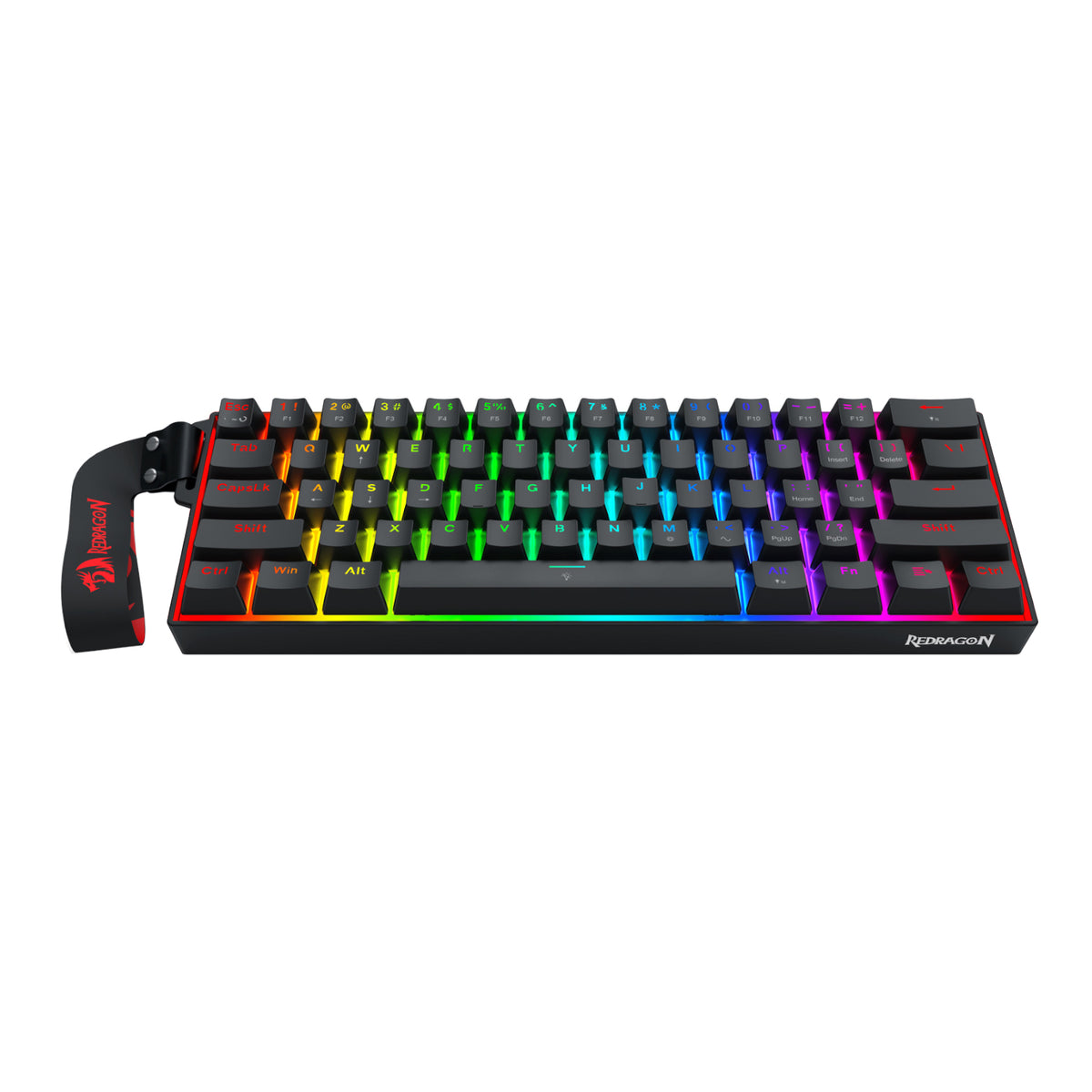 Image 2 for Redragon FIZZ Magnetic Plus 60% RGB Gaming Keyboard - Black