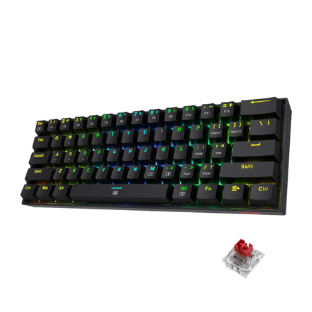 Image 1 for REDRAGON DRAGONBORN Wired Mechanical Keyboard RGB 67Key Design - Black