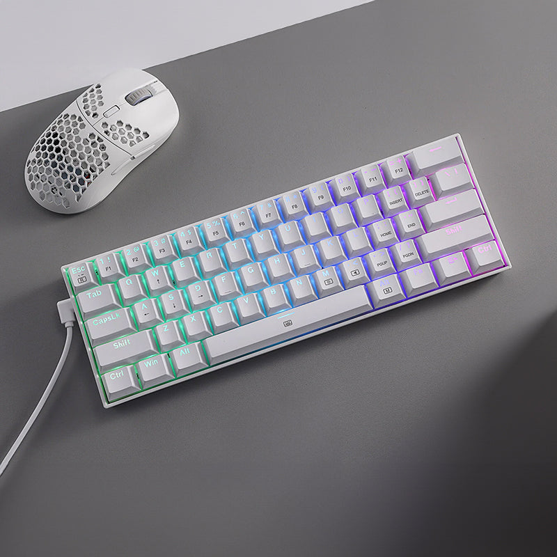 Image 6 for REDRAGON DRAGONBORN Wired Mechanical Keyboard RGB67Key Design - White