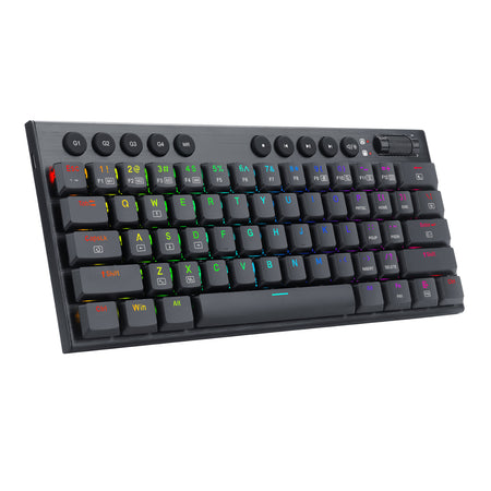 Image 3 for REDRAGON Horus Mini 61Key Red Switch RGB Low Profile Gaming Mechanical Keyboard - Black