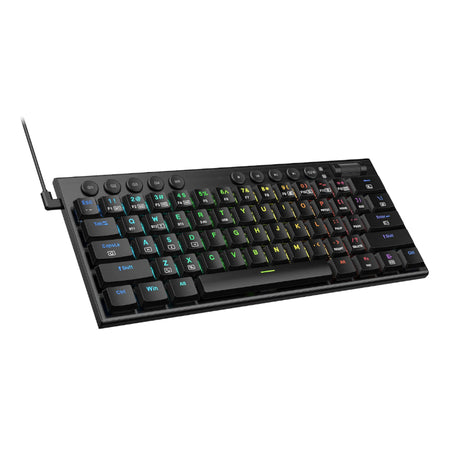 Image 3 for REDRAGON Horus Mini Pro 61Key Wireless Bluetooth Red Switch RGB Low Profile Gaming Mechanical Keyboard - Black