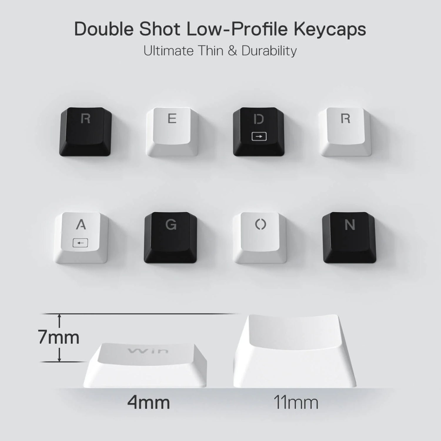 Image 4 for Redragon K632 HORUS Mini 60% RGB Wired Gaming Keyboard – White