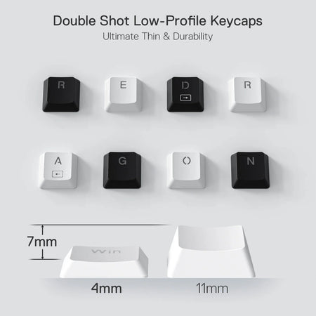 Image 4 for Redragon K632 HORUS Mini 60% RGB Wired Gaming Keyboard – White