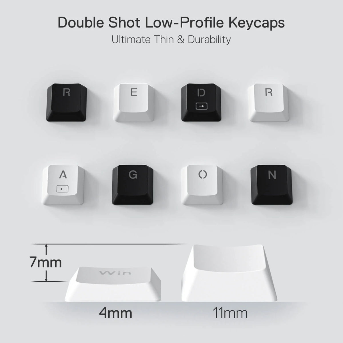 Image 4 for Redragon K632 HORUS Mini 60% RGB Wired Gaming Keyboard – White