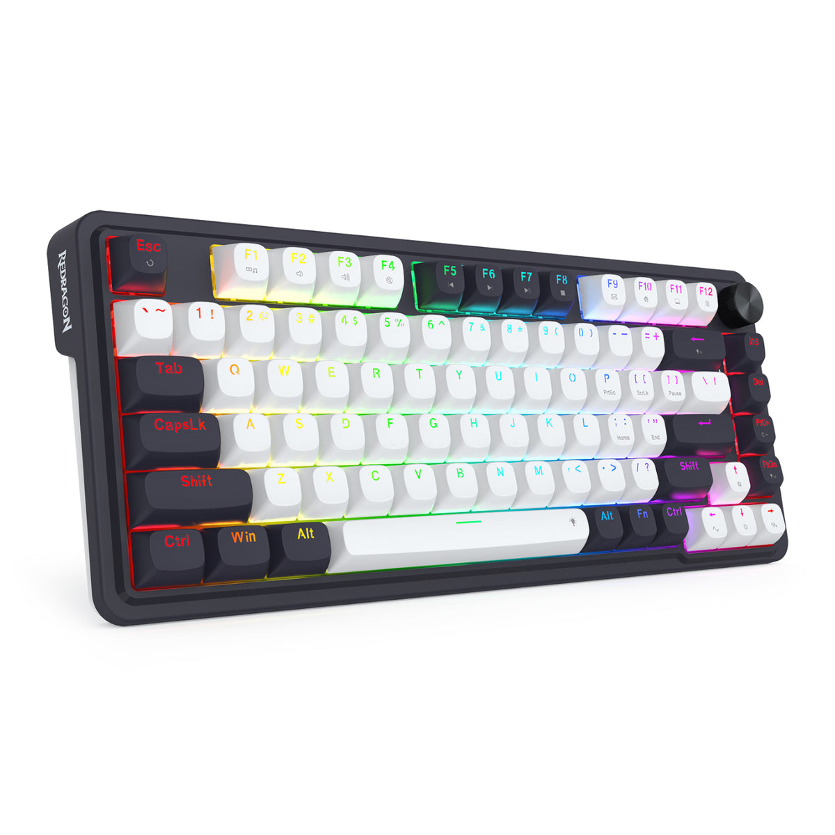 Image 1 for Redragon K673 UCAL 75% Magnetic Ultramag Switch Wired Keyboard - Black
