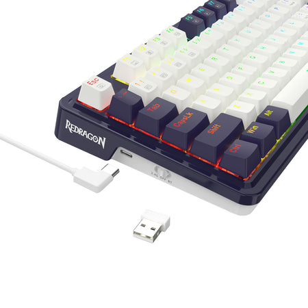 Image 7 for Redragon UCAL K673 PRO Mechanical Wireless Gaming Keyboard - Black