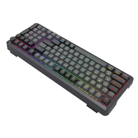 Image 5 for Redragon BRAGI PRO K688 98+1 Gasket Wireless Mechanical Keyboard (Triple Mode, RGB, Hot-Swappable, Cream Linear Switches)