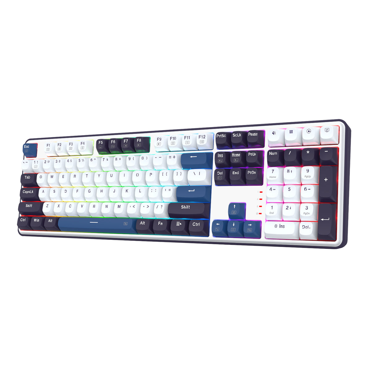 Image 3 for Redragon K689 WYVERN RGB Wired Mechanical Keyboard - White/Black