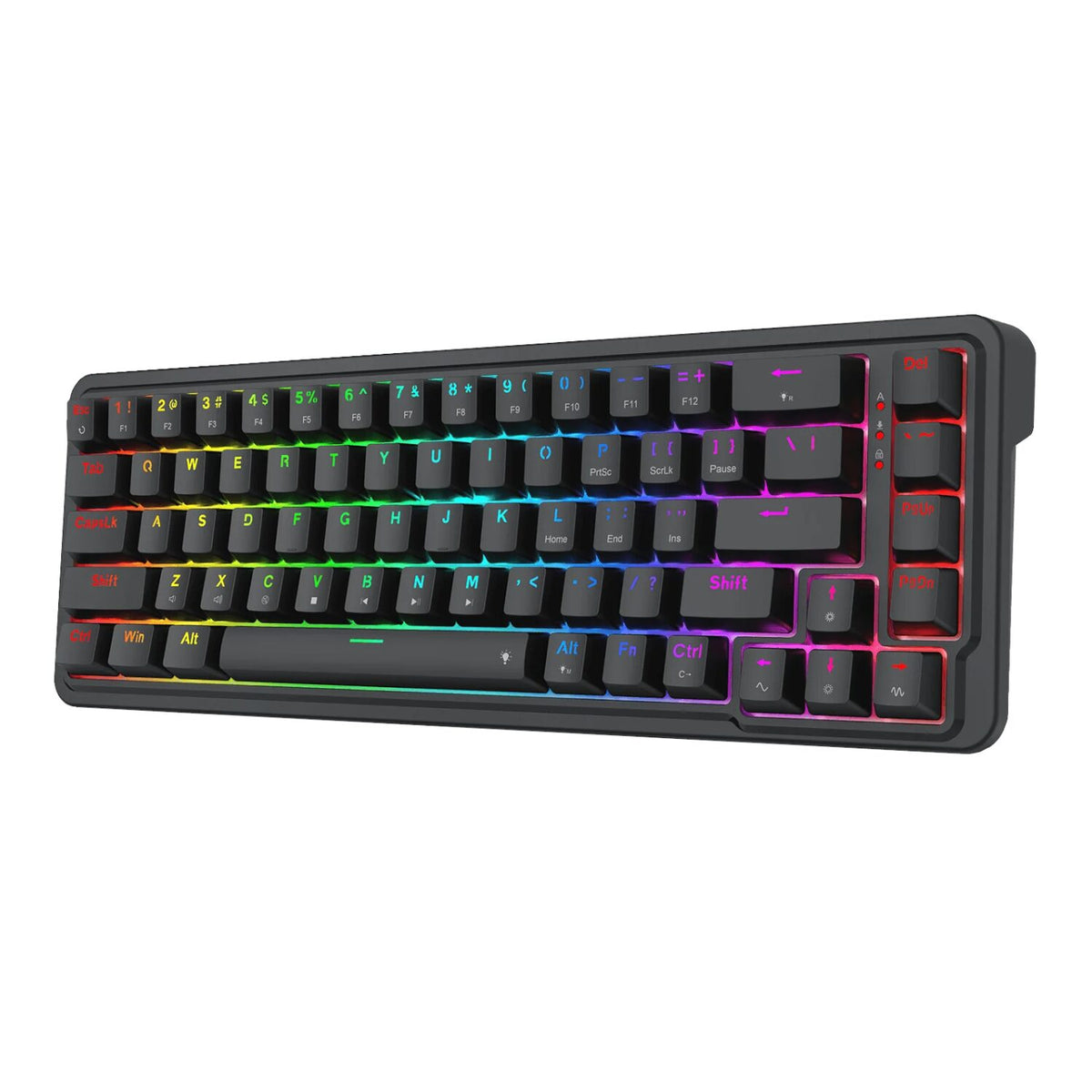 Image 2 for Redragon NOVA K709 65% Wired Gasket RGB Gaming Keyboard - Black